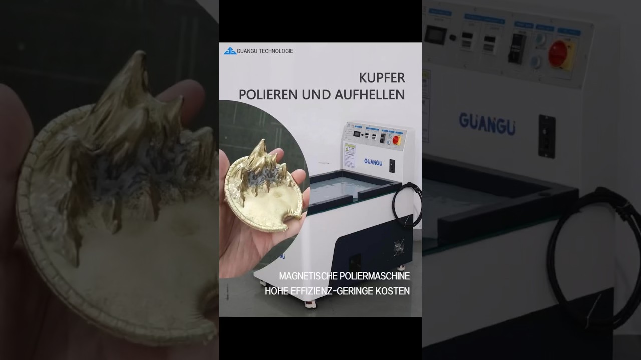 Was ist die Methode zum Polieren und Entfernen der Oxidschicht von Kupferhandwerk?