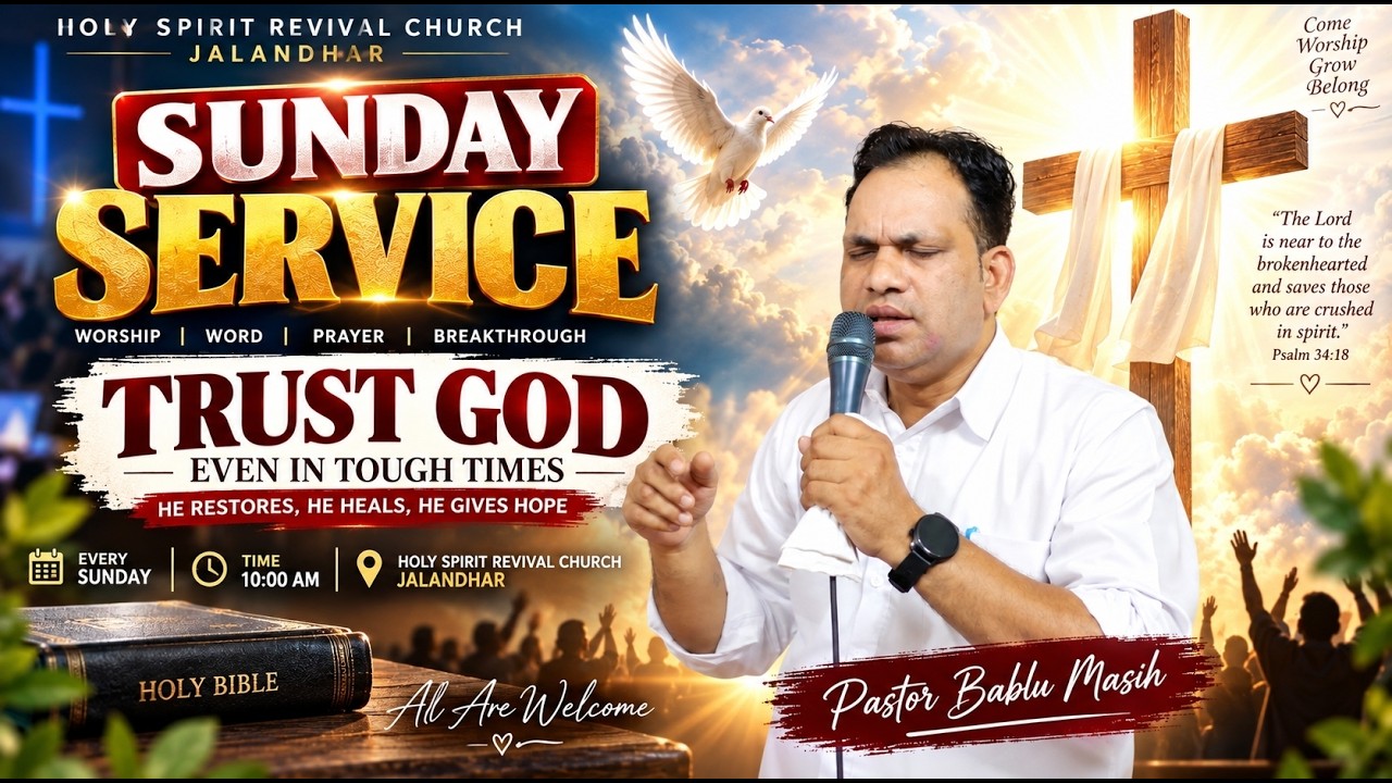 SUNDAY SERVICE | HOLY SPIRIT REVIVAL CHURCH JALANDHAR