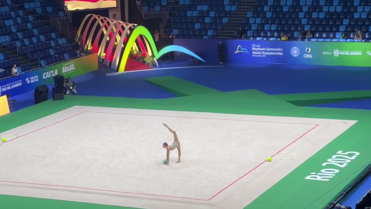 Rhythmic gymnastics World Championships 2025-Anastasia Simakova(GER)Ball qualification