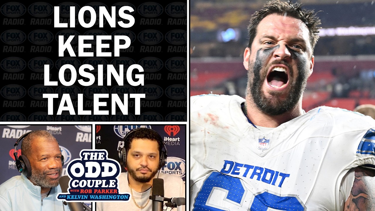 Detroit Lions Crisis? Decker Departure Sparks Debate | THE ODD COUPLE
