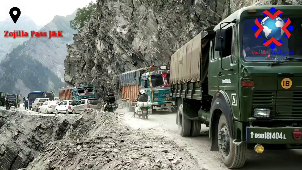 Watch: Zojilla Pass world's most spectacular roads and only connectivity of Ladakh with J&K
