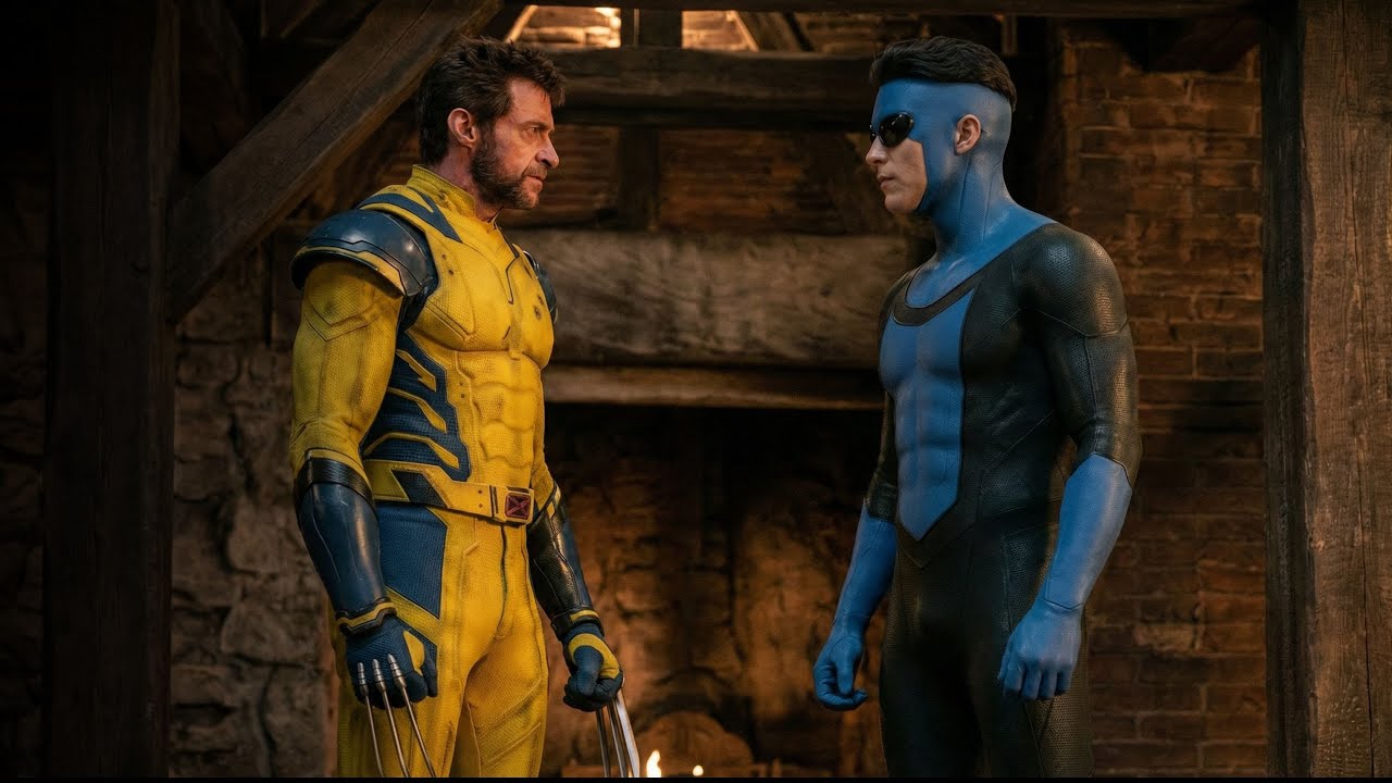Wolverine fights Invincible in Avengers: Doomsday | AI Concept