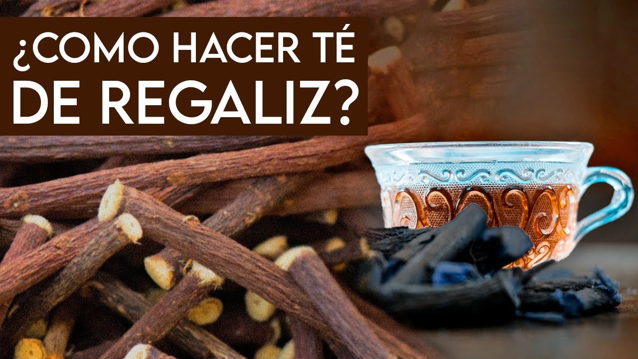 &iquest;C&oacute;mo preparar T&Eacute; de REGALIZ?🍵 APROVECHA sus PROPIEDADES MEDICINALES
