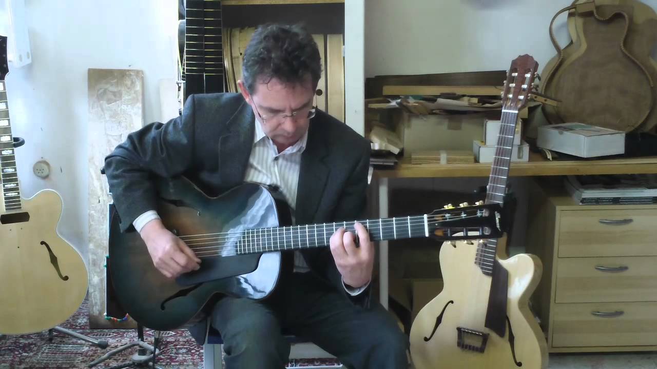 The Dome # 30012 (amplified) by Daniel Slaman Guitars
