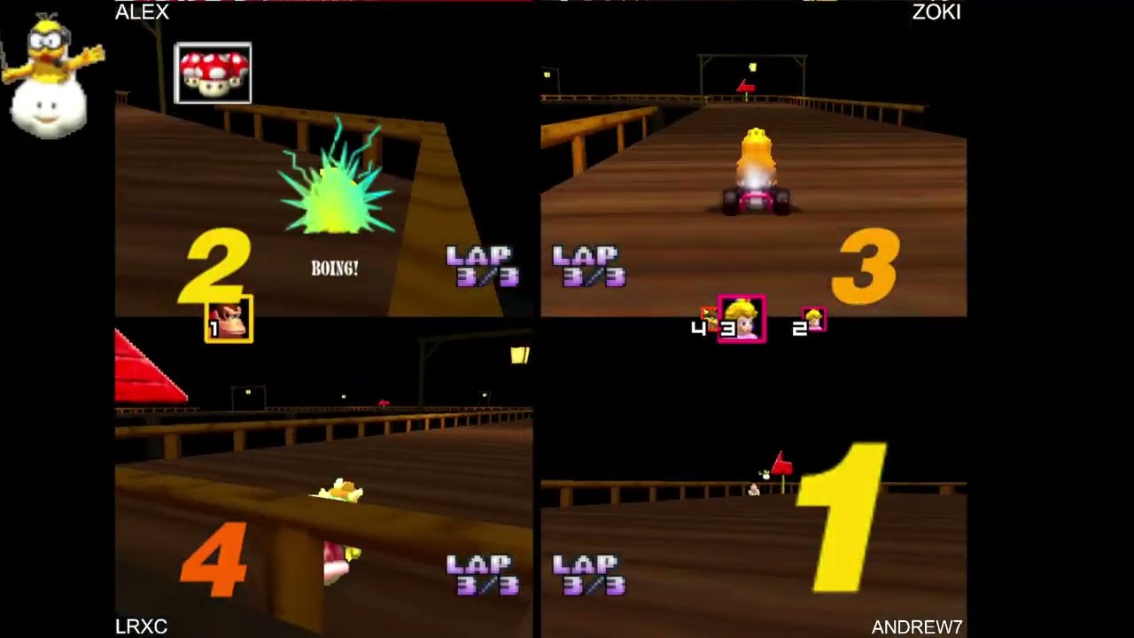 Mario Kart 64 Online (alex-zoki-lrxc-andrew)
