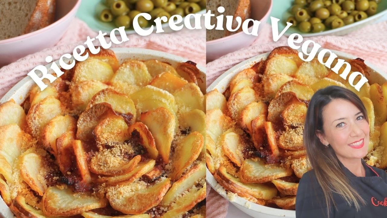 Piatto unico vegano che "frega tutti"! patate e "carne"...!! Squisito😱