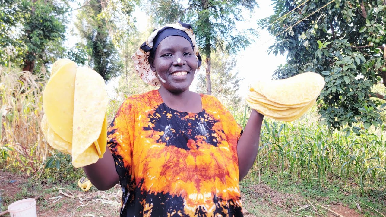 “No Gas, No Electricity — Just Pumpkin & Chapati in an African Village