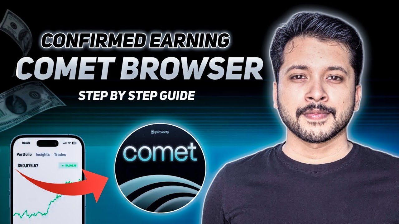 Get free $100-$150 from Comet Browser | Instant earning opportunity from Perplexity Ai Browser 🚀