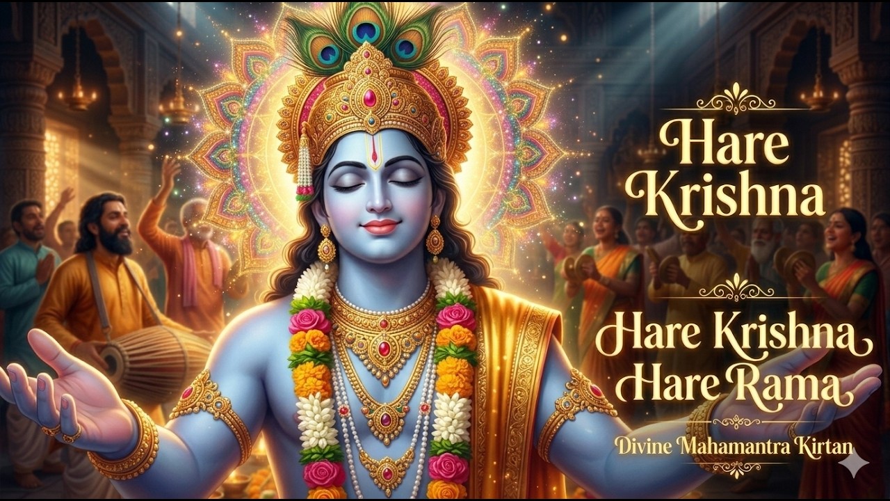 Hare Krishna Hare Rama Mahamantra | Best ISKCON Kirtan for Meditation & Inner Peace