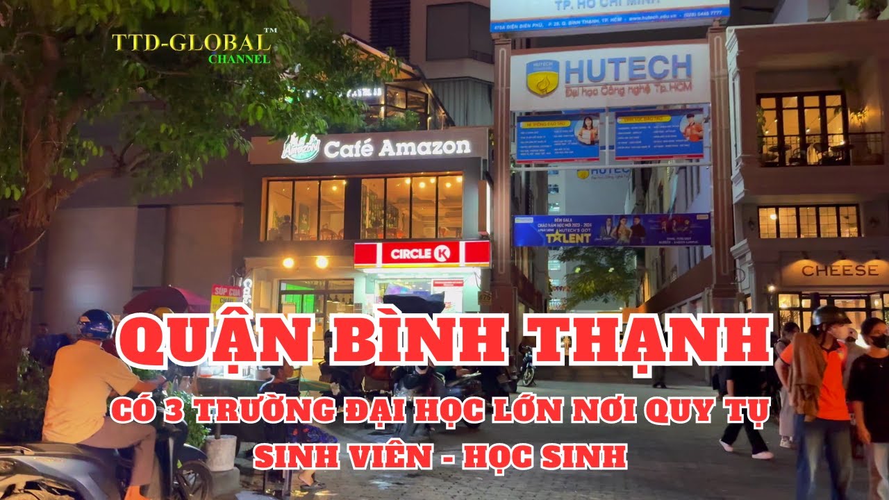 Cuộc sống về đêm tại Quận Bình Thạnh đặc biệt bán đảo Thanh Đa