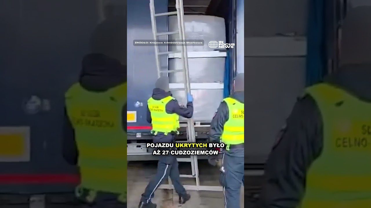 Podlasie officers inspected a truck. The ending surprised everyone