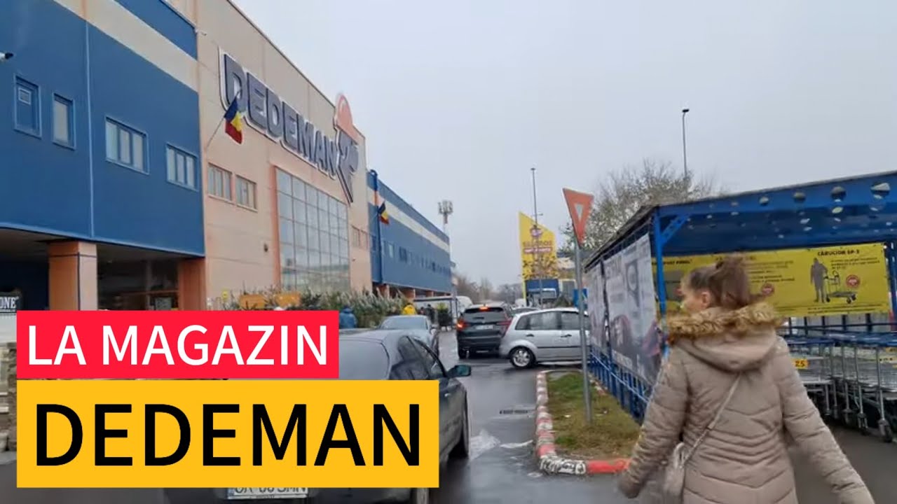 La magazinul Dedeman dupa niste produse si cat a costat totul
