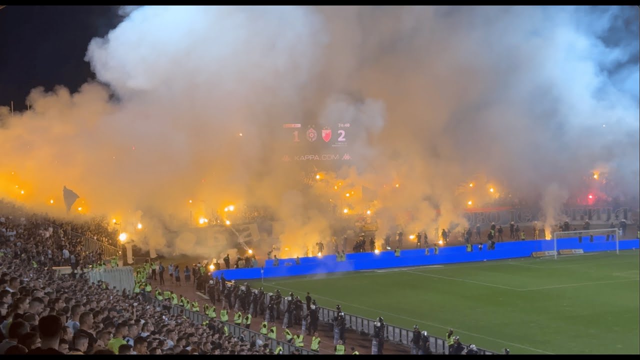 Eternal Derby in Belgrade 🇷🇸 | Groundhopping Partizan vs Red Star &ndash; World&rsquo;s Fiercest Derby!