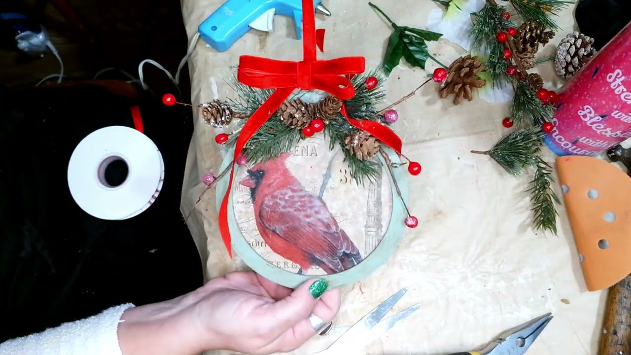 Winter Cardinal Thrift Flips Sonnets Makers Box Pt 2