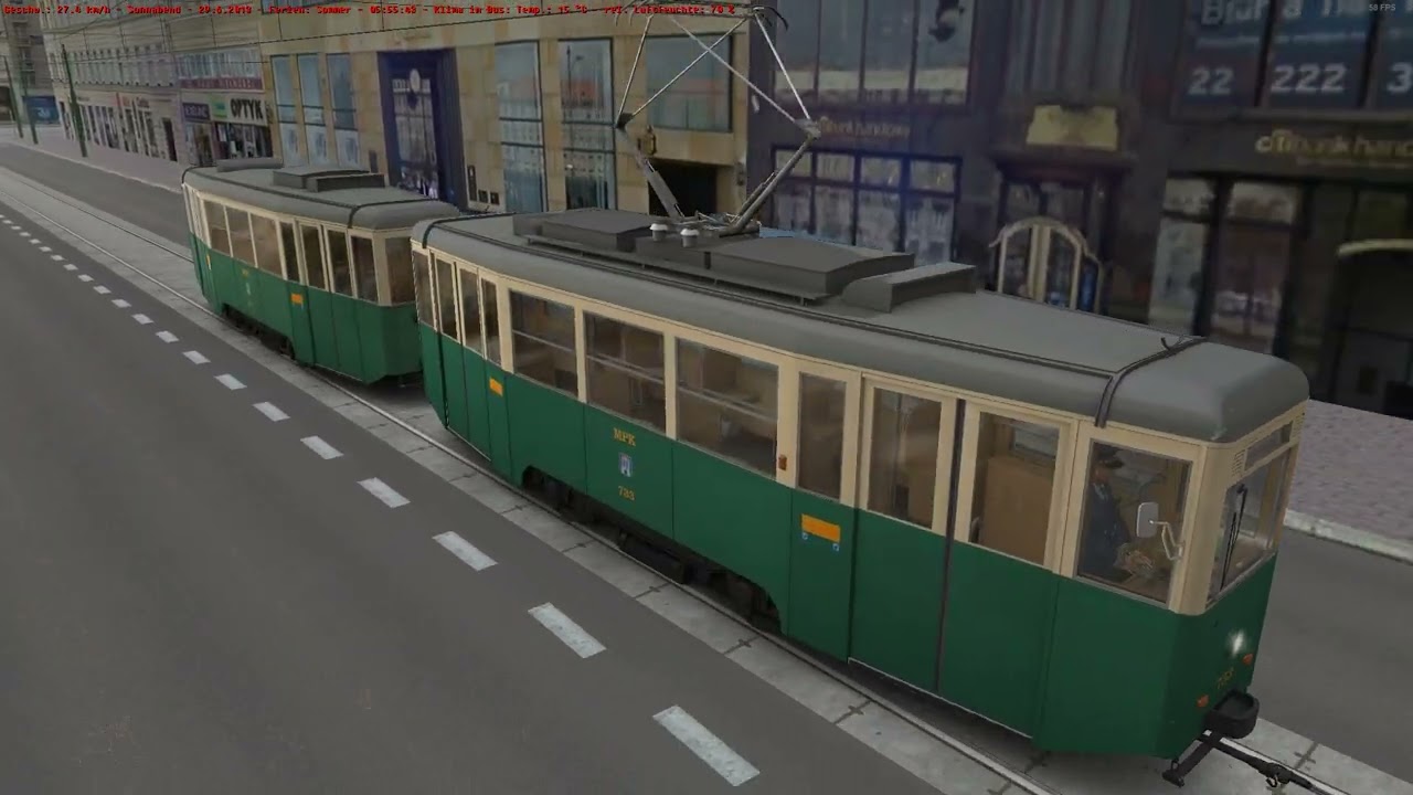 OMSI 2  Steam Edition | Poznan Tram | Konstal | Tram / Strassenbahn | Brttrainz | Poland | Polska |
