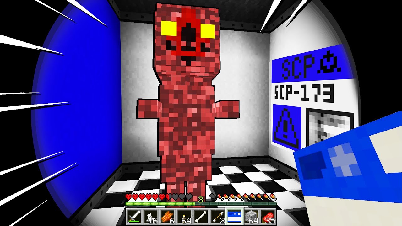 NON GUARDARE LA STATUA DI CARNE!! - Minecraft SCP 173