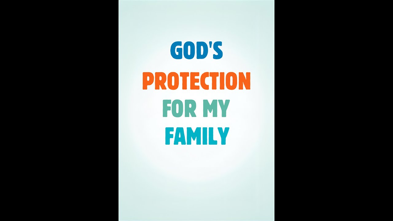 Молитва о защите семьи