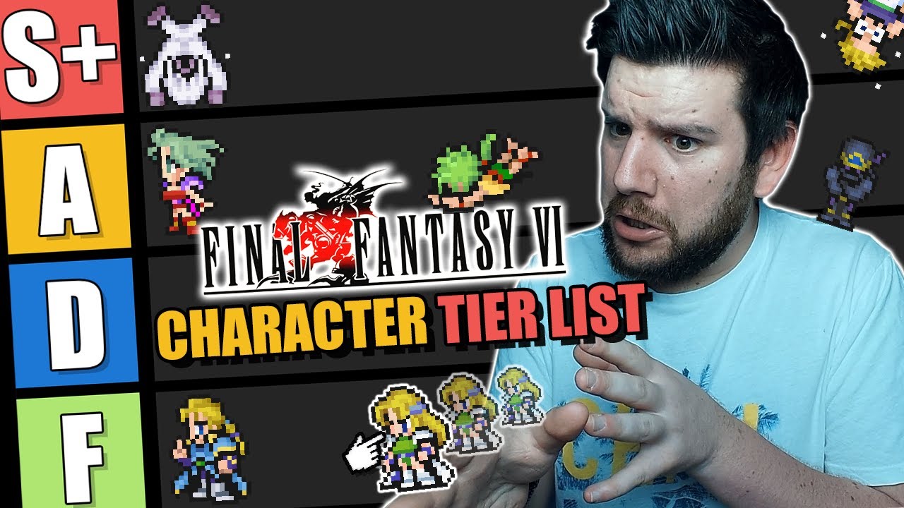 WHO IS THE BEST In Final Fantasy 6!? | FFVI Character Tier List