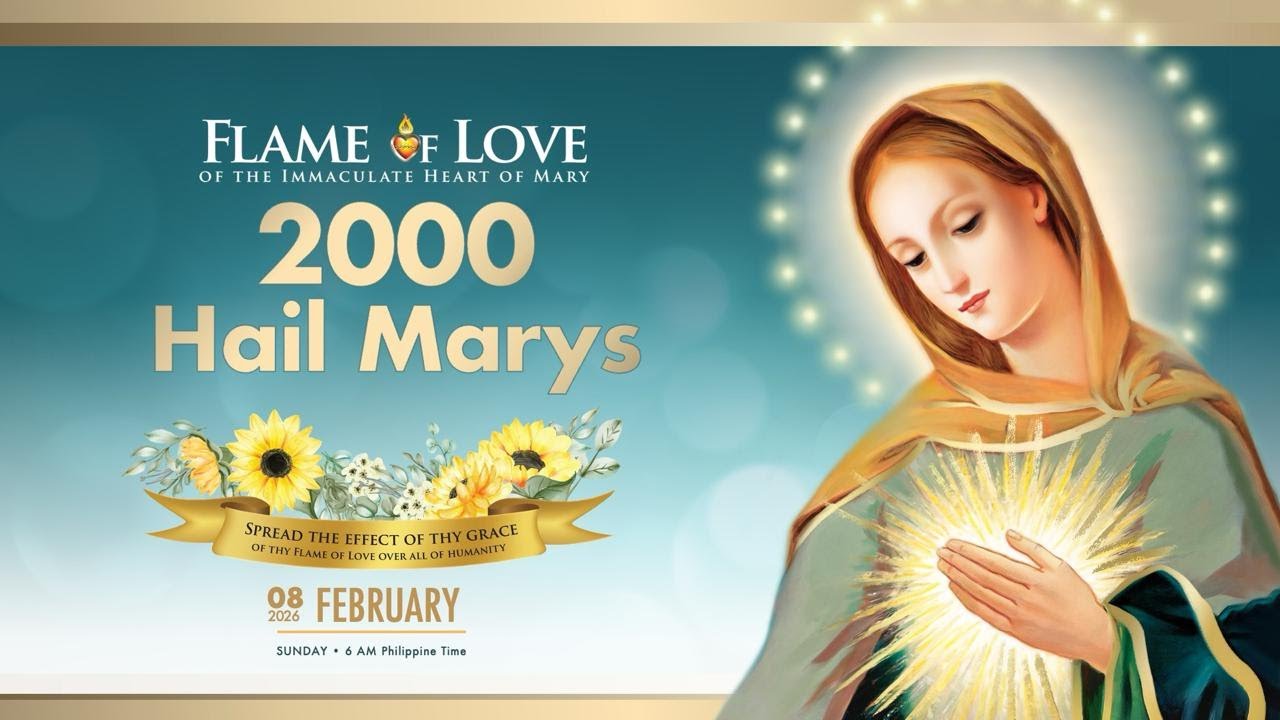 LIVE | 2000 Flame of Love Hail Marys Event | February 8, 2026 | PART 2