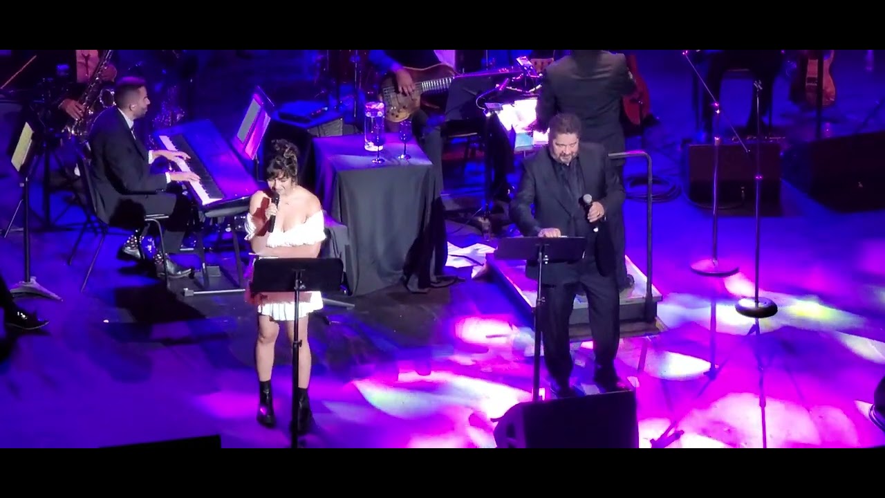 Glenn Monroig en duo con su hija Salome