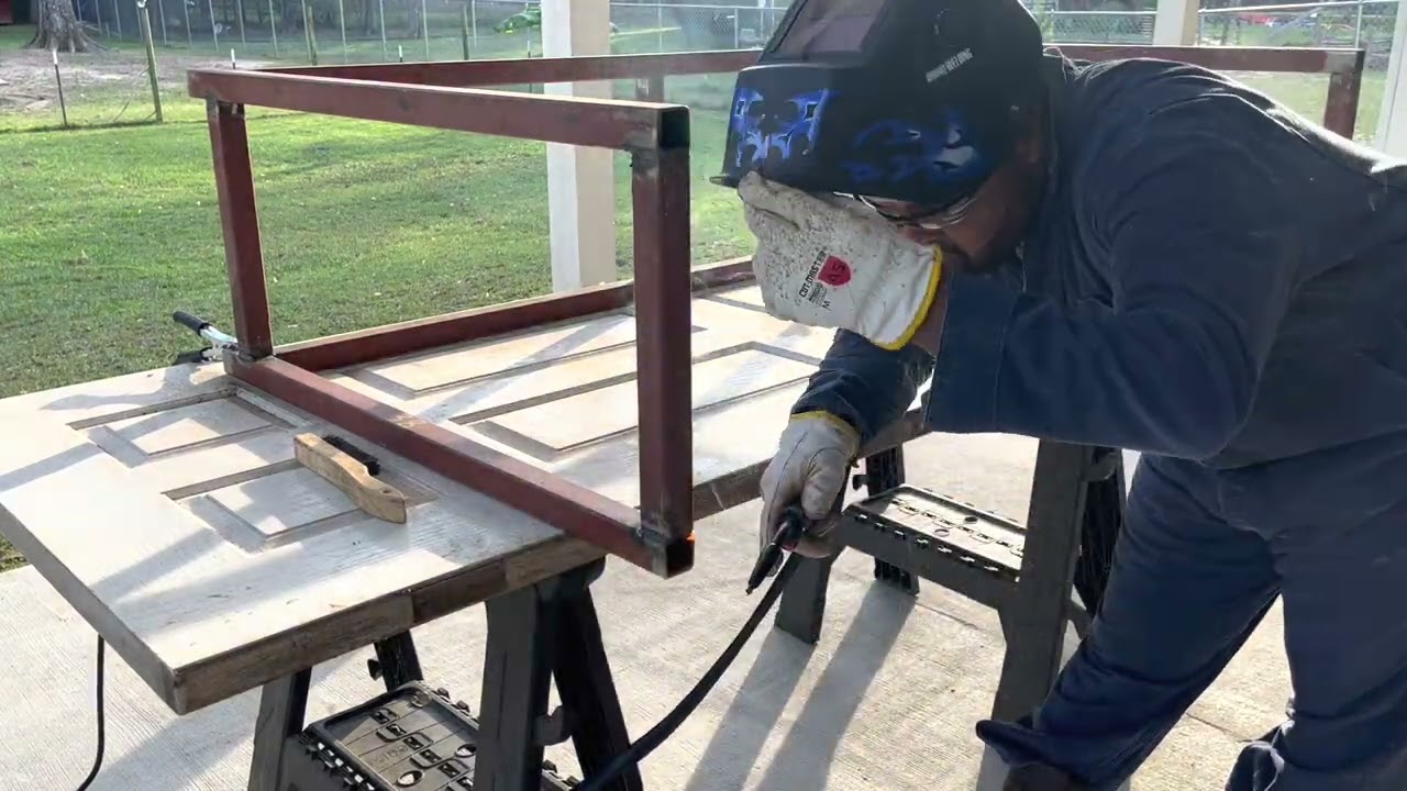 Welding Project DIY - Metal Firewood Rack