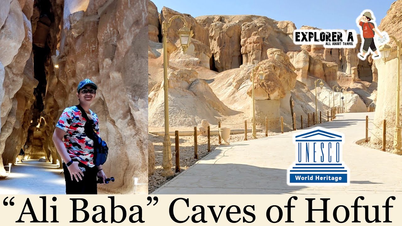 “Ali Baba” Caves of Hofuf | Al-Qarah Mountain (Saudi Arabia) | UNESCO world heritage | Explorer A