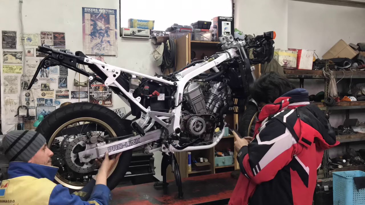 HONDA XRV 650 africa twin rebuild restoration.