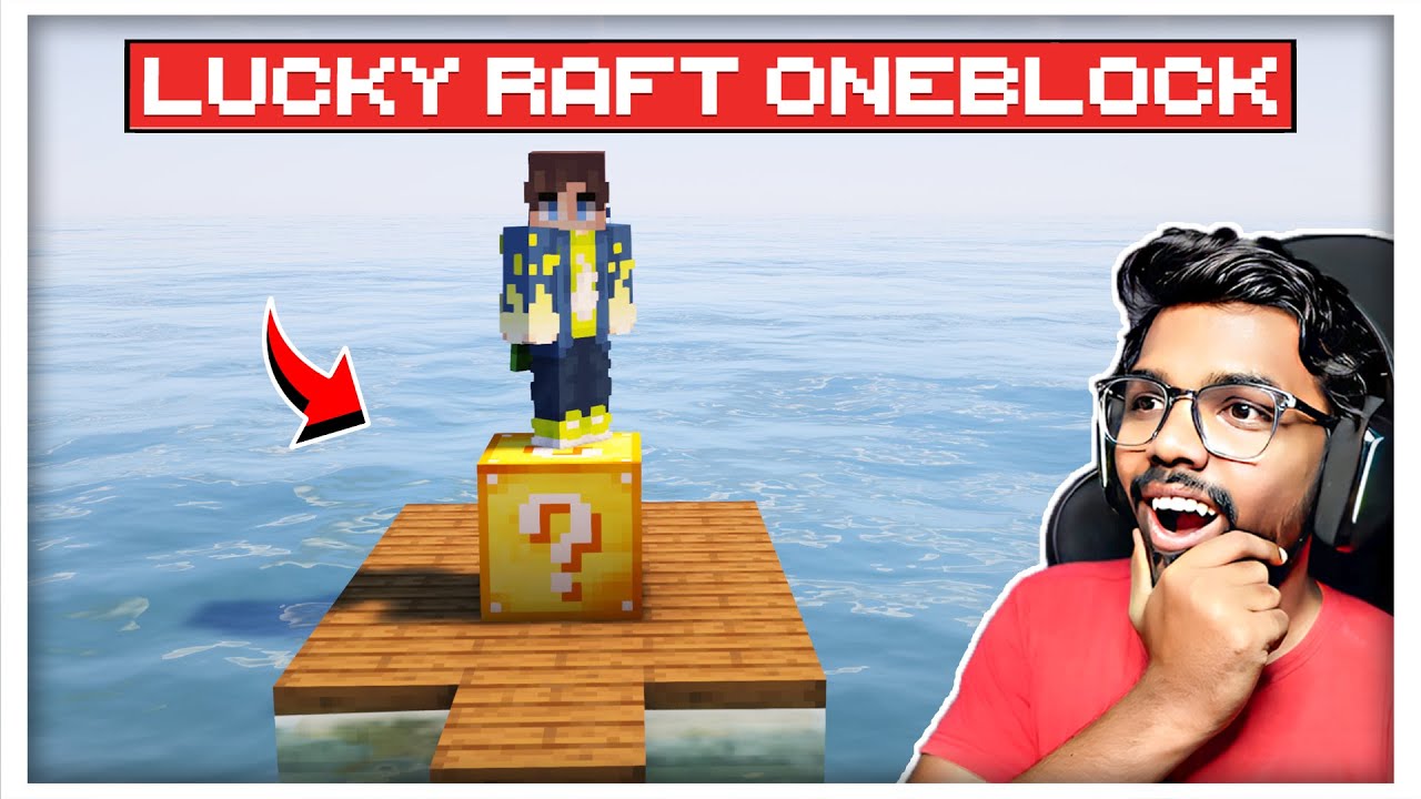 LUCKY RAFT ONEBLOCK | Minecraft in Telugu | Maddy Telugu Gamer