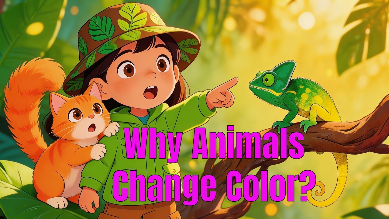 Why Do Some Animals Change Color? | Mia’s Science Quest: Curious Creatures | Storybook Sisters