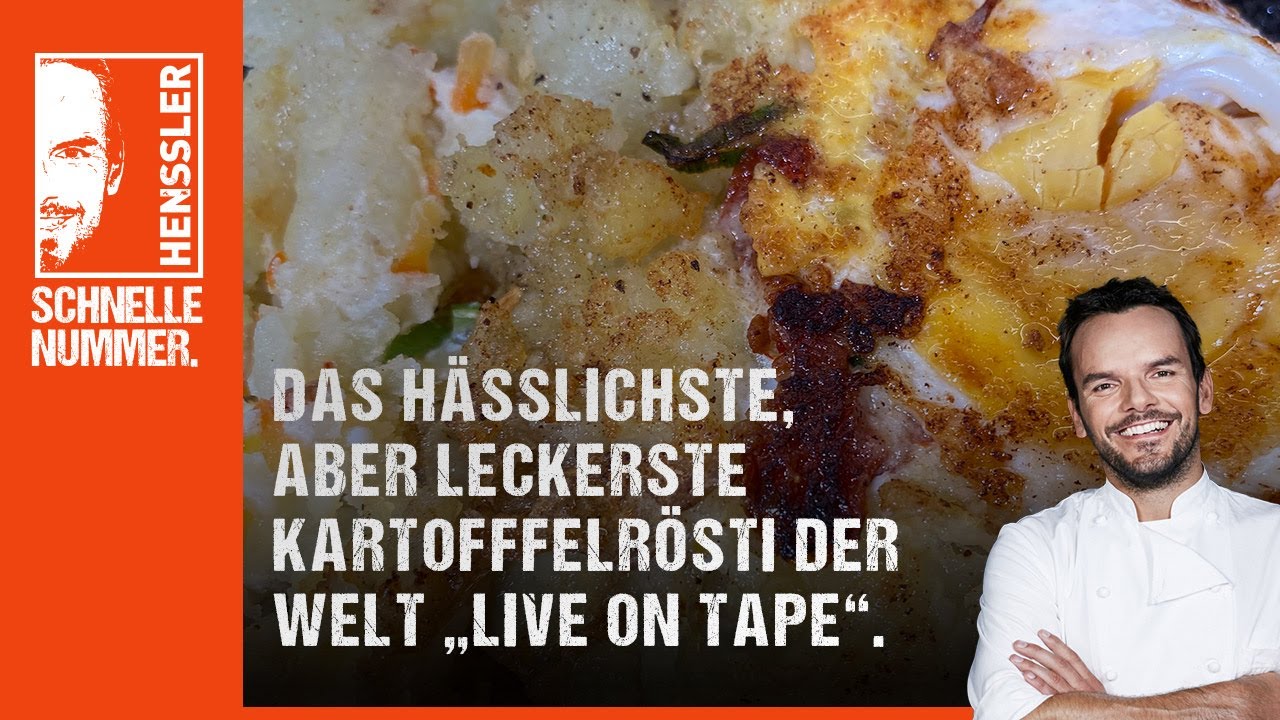 Schnelles hässlichstes, aber leckerstes Rösti der Welt  