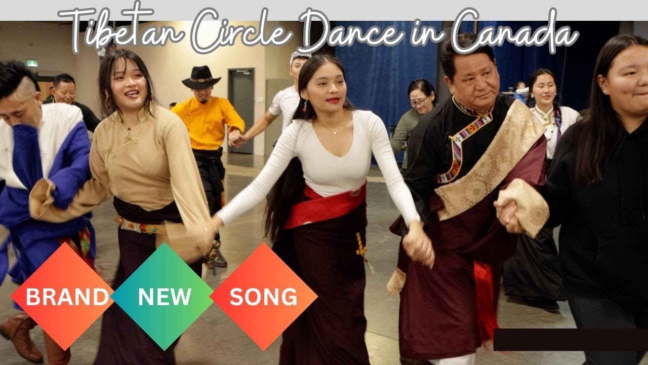 Tibetan Culture: Toronto Lhakar Gorshey On Dec 6, 2023, Circle Dance, Gorshay Songs