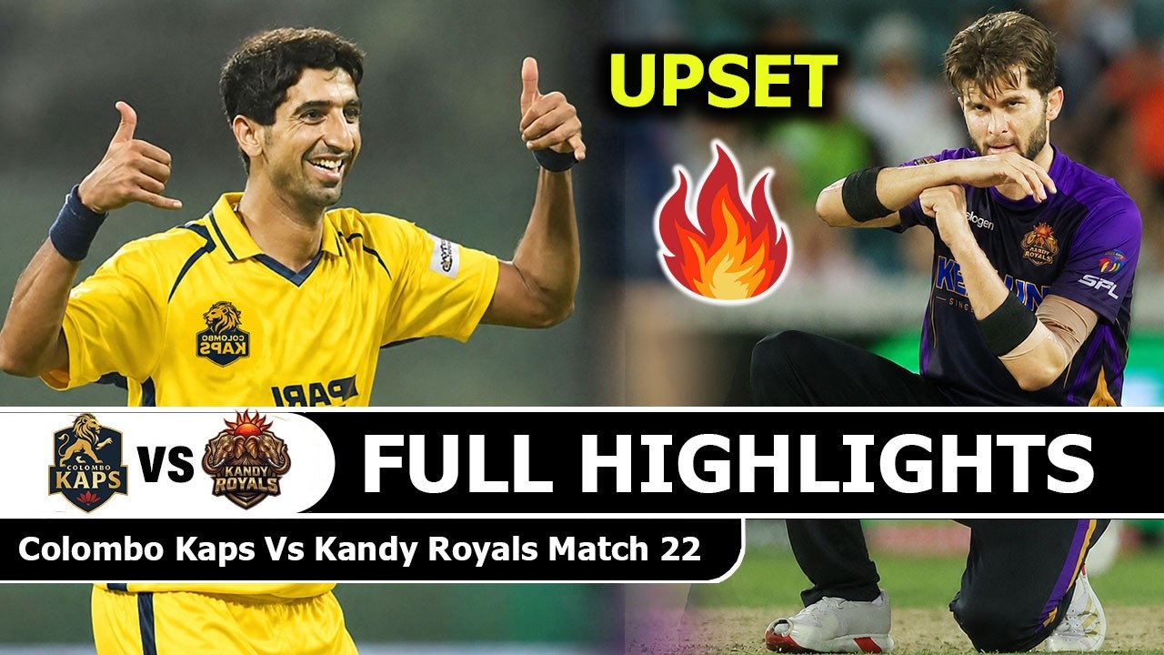 Colombo Kaps vs Kandy Royals LPL 2026 Full Highlights Match 22 | Lanka Premier League 2026
