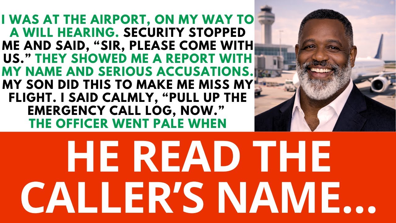 Airport Police Stopped Me At Security—My Son Lied So I Couldn’t Attend The Hearing, But I Was...