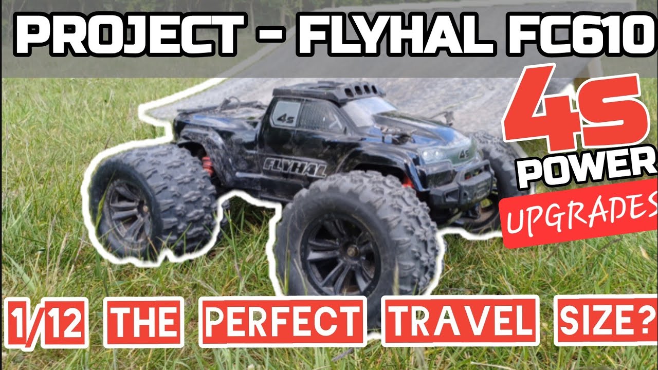 1:12 Flyhal FC610 gets 4S Brushless Transformation (HBX 2995 /2996)