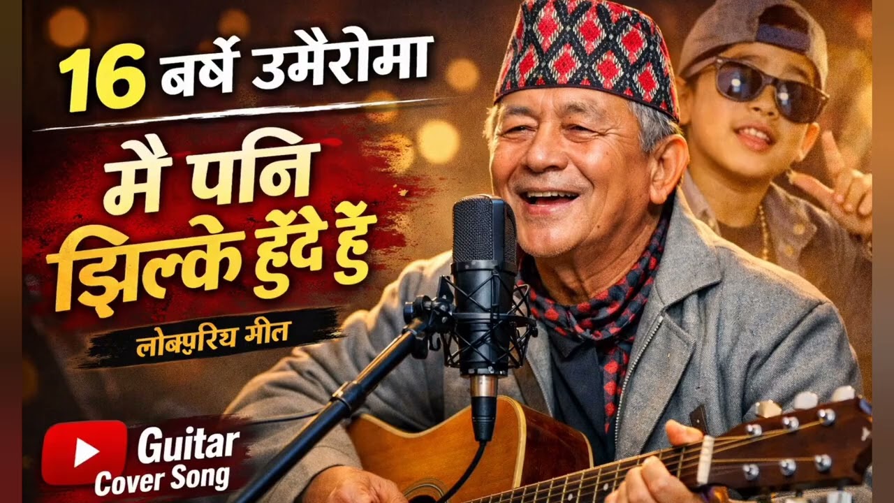 16 वर्षे उमेरैमा मै पनि झिल्के हुँदो old song cover by ai