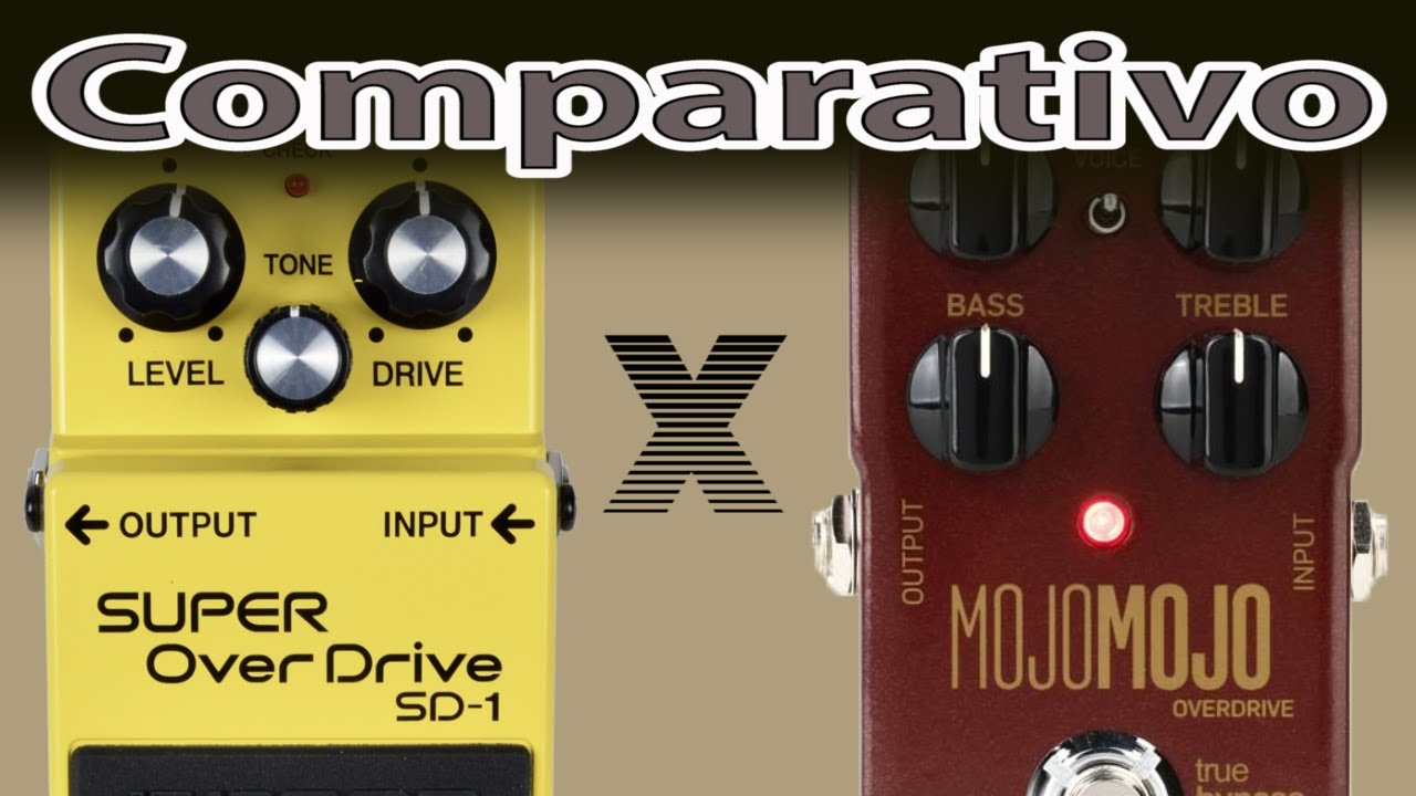 Comparativo Boss SD1 x Tc Electronic Mojo Mojo
