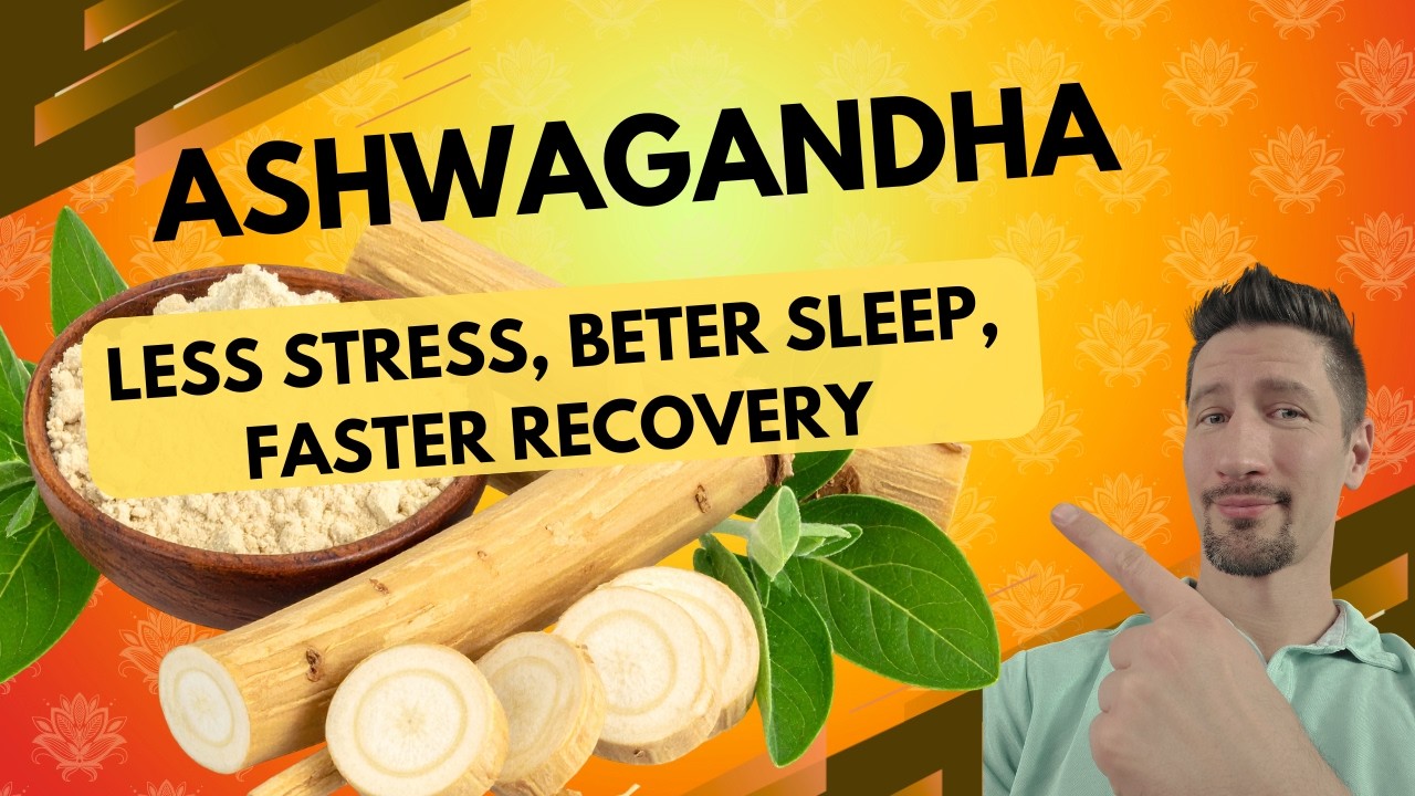 Ashwagandha Explained: Stress, Sleep, Cortisol & Recovery 🌙