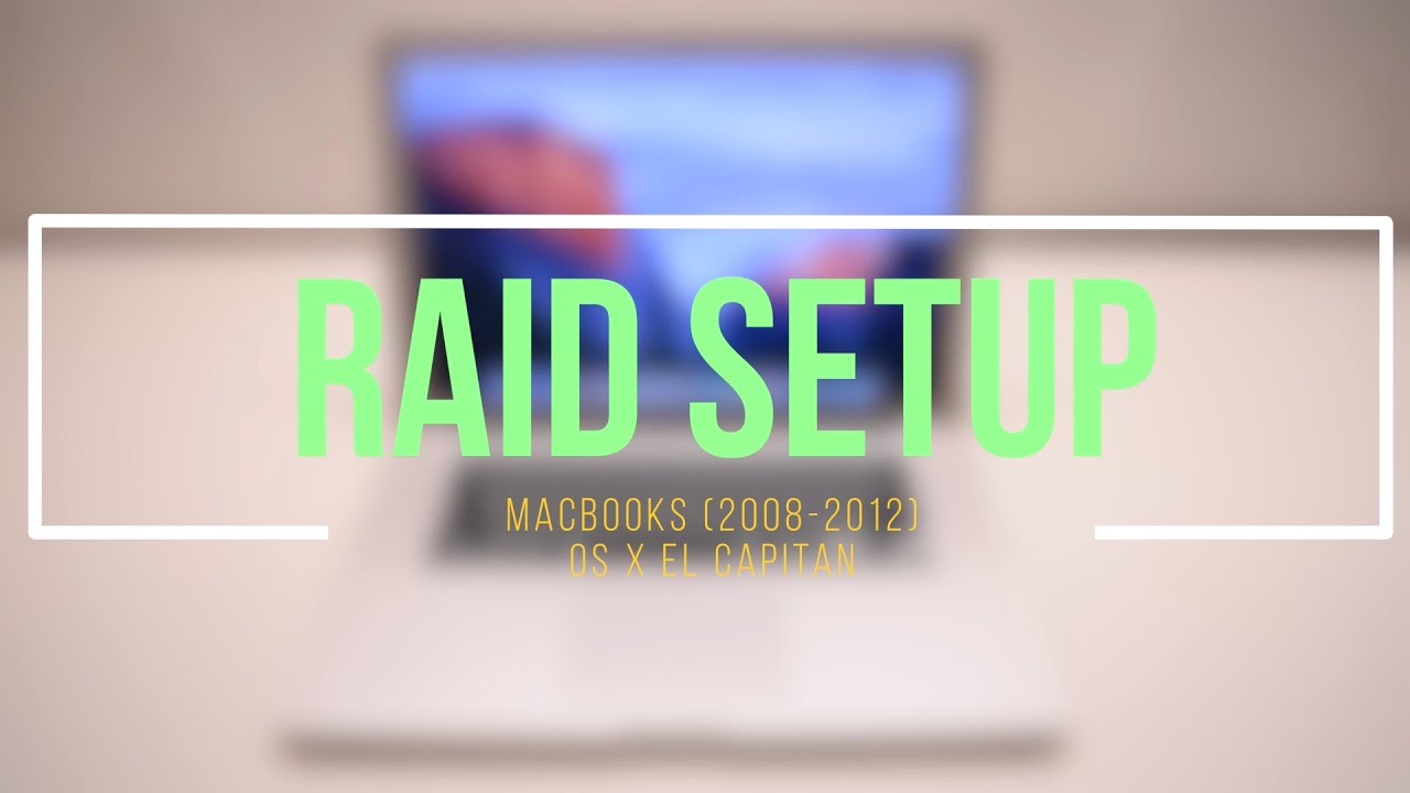 What is RAID 0 ? How To Setup an Apple RAID System (OS X El Capitan)