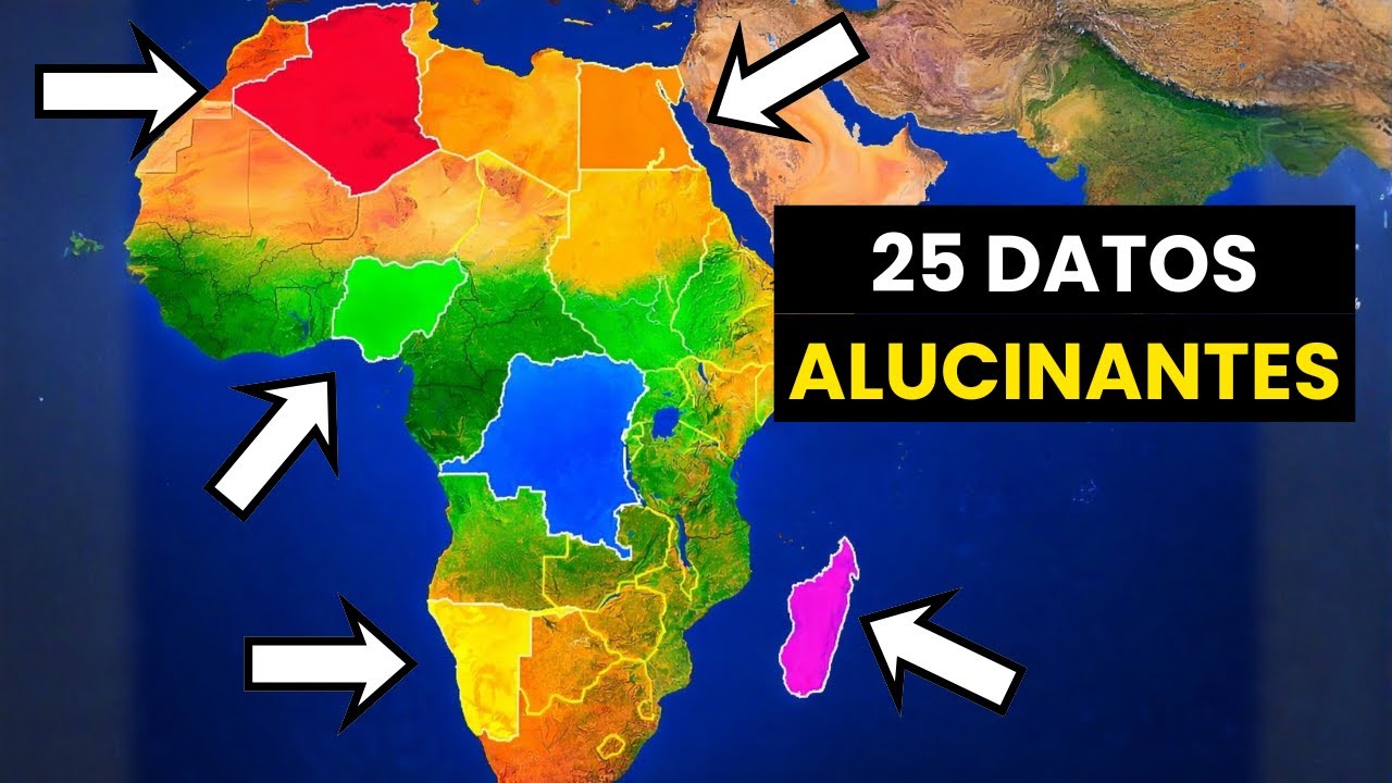 25 Datos Interesantes Sobre la Geografía de ÁFRICA