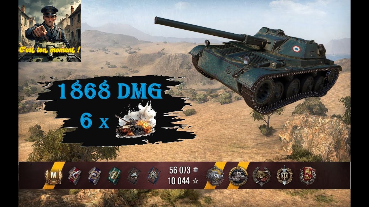 (🇫🇷 C'est à toi de briller épisode 3 🇫🇷) 1 vs 5 Kolobanov avec son ELC AMX 901 sur El Halluf 💪​!