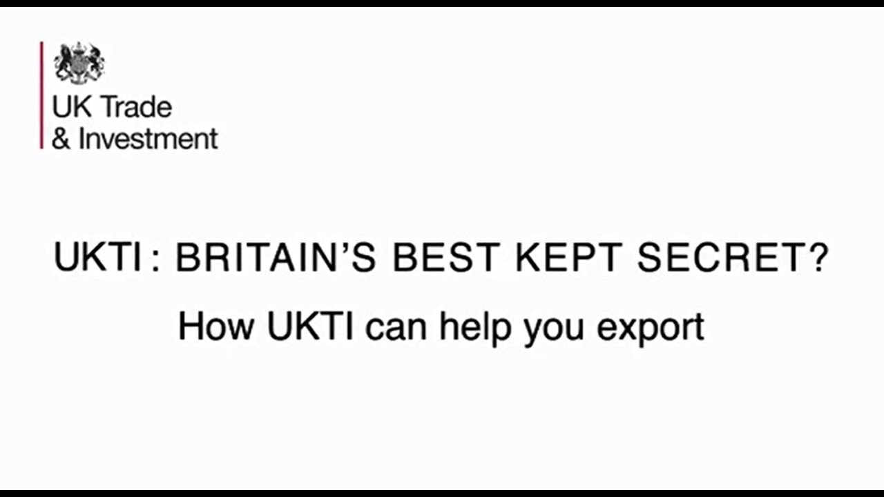 How UKTI helps UK companies export