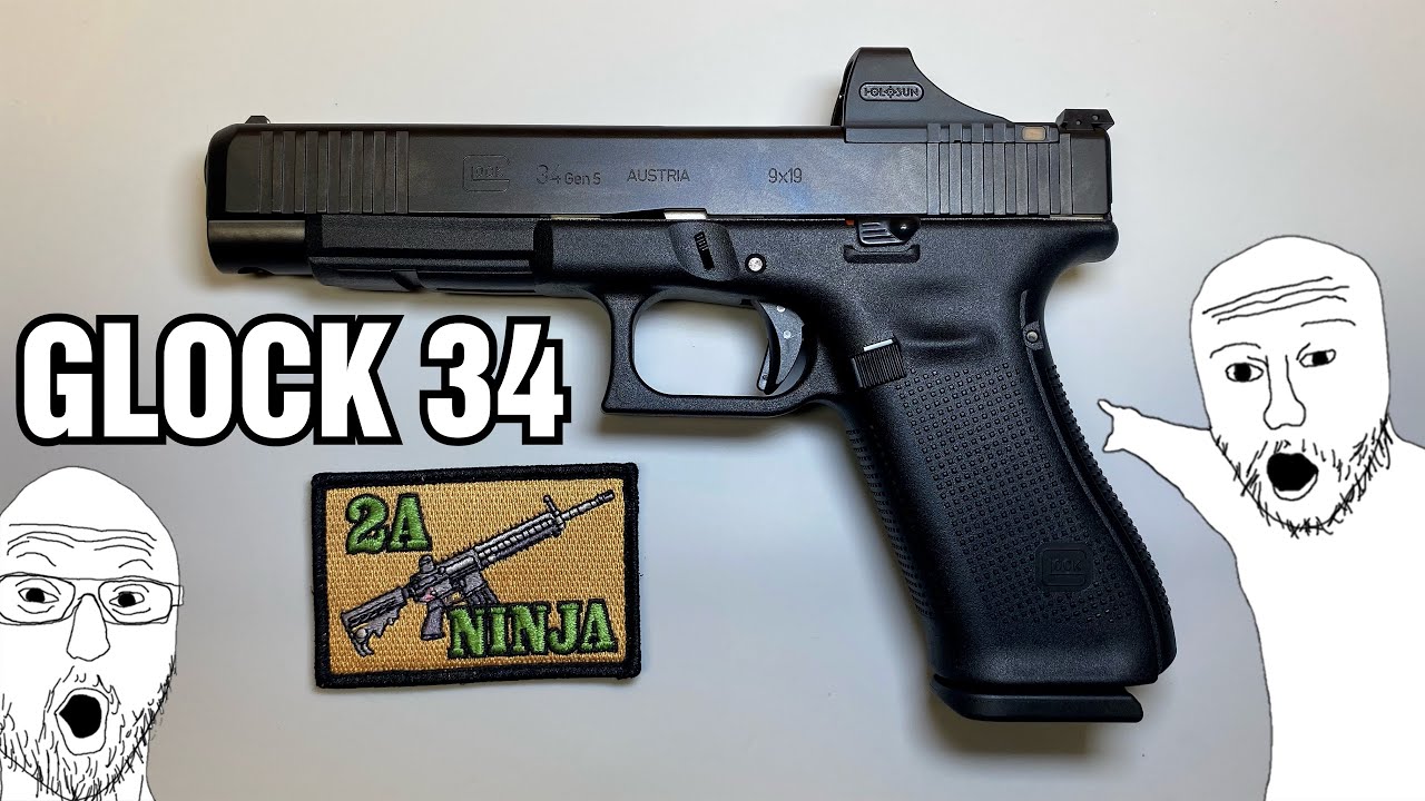 Glock, долгий путь | Обзор Glock 34 Gen 5 MOS
