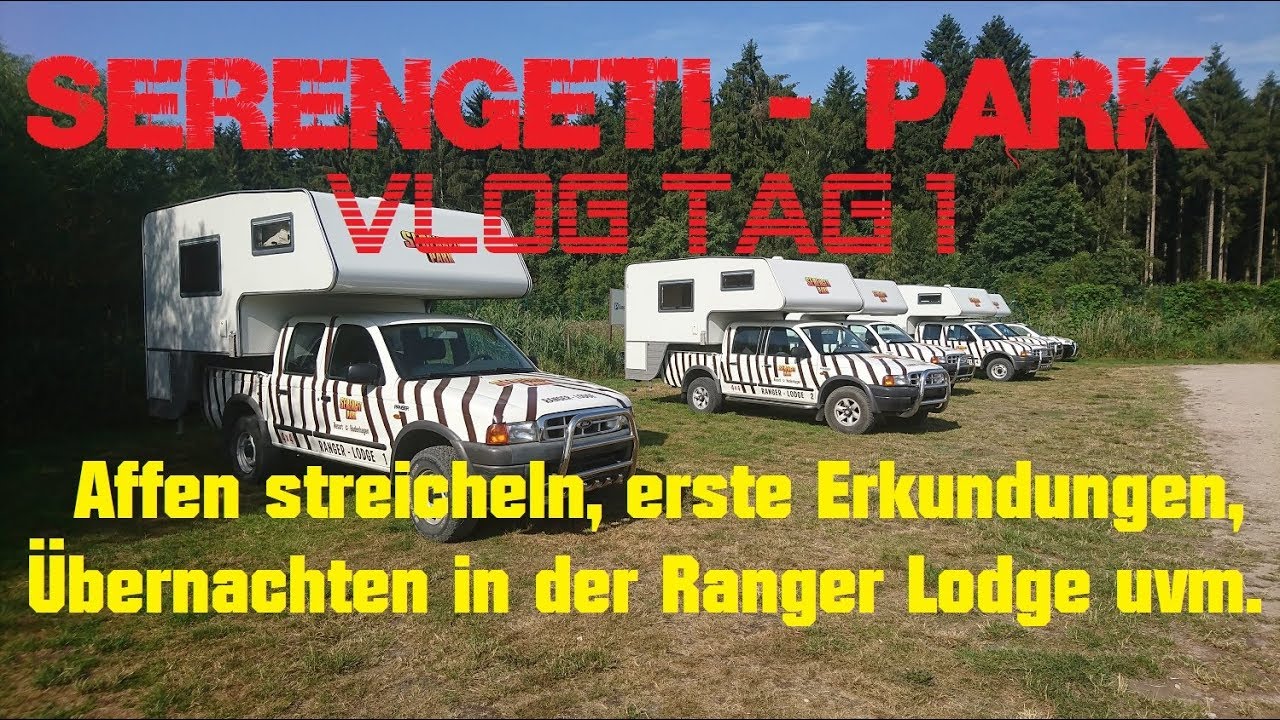 Urlaub im Serengeti Park, VLog Teil/Tag 1 von 4
