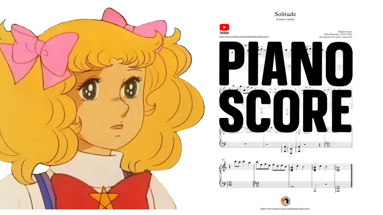 Candy I Piano - Solitude - Piano score I OST BGM Cover