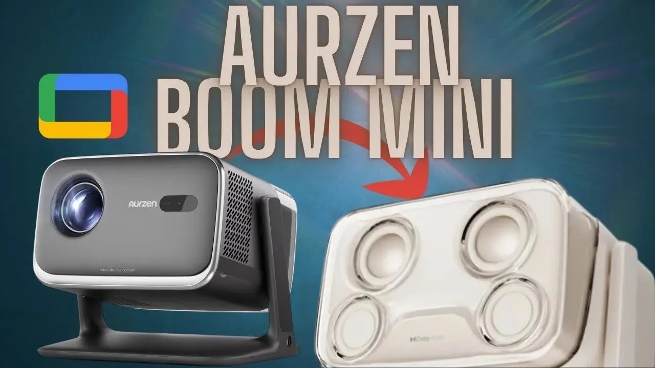 Ce Vidéoprojecteur Google TV et Son immersif Pas Cher est TOP : Aurzen ! 👀