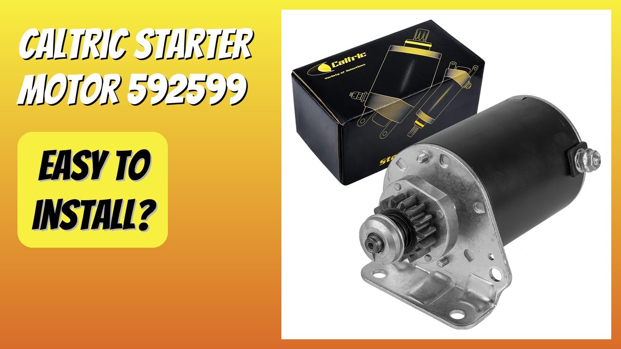 REVIEW (2026): Caltric Starter Motor 592599. Features