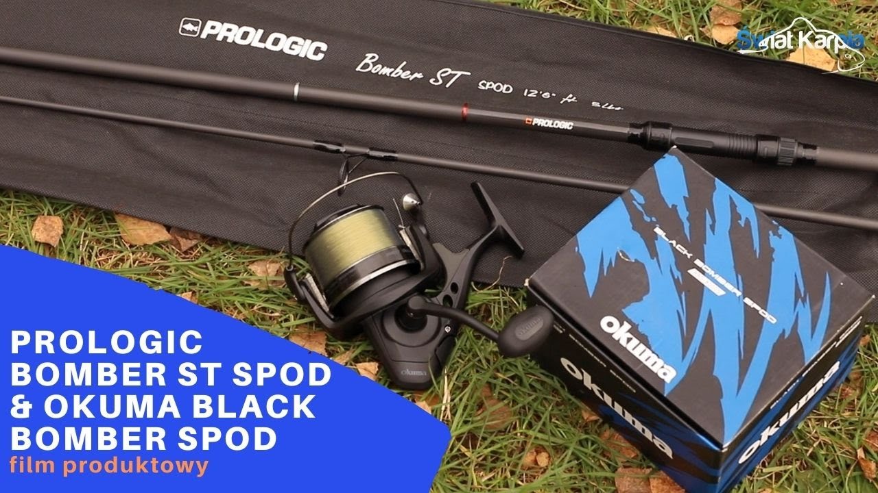 Prologic Bomber ST Spod & Okuma Black Bomber Spod - recenzja Świat Karpia