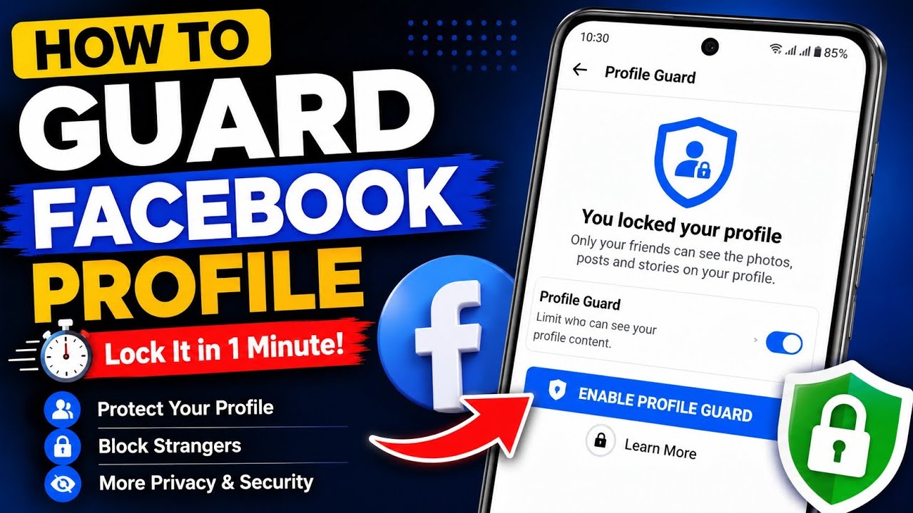How To Guard Facebook profile (2026update)
