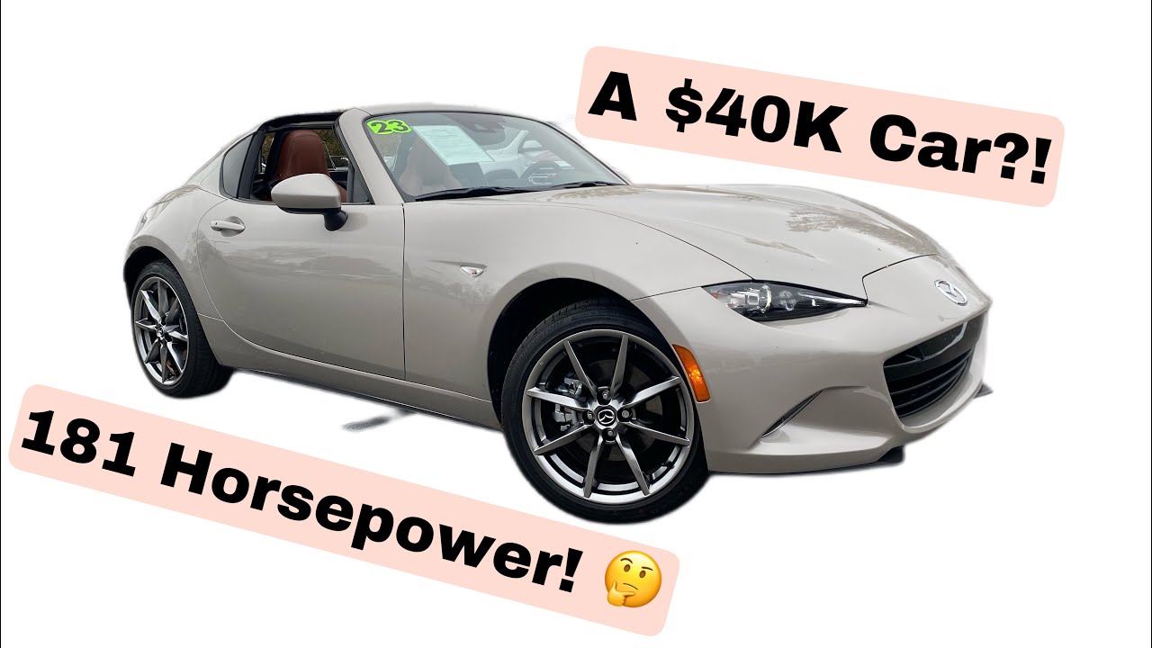 2023 Mazda MX-5 Miata RF Grand Touring POV Test Drive & Review