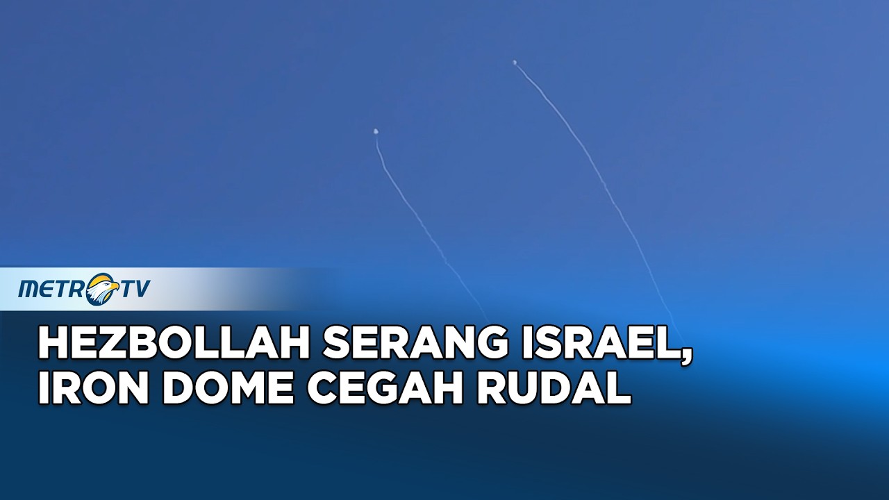 Rudal Dicegat di Nahariya Israel Setelah Serangan Hezbollah